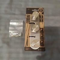 Appendiabiti da bagno con 3 ganci in acciaio inox