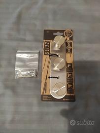 Appendiabiti da bagno con 3 ganci in acciaio inox