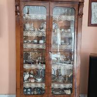 Vetrina antica stile Luigi Filippo