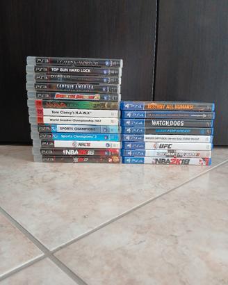 Giochi PS3 e PS4 