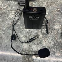 Microfono Wireless con archetto