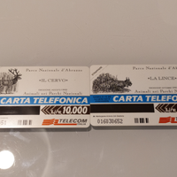 Carta telefonica Telecom edizione Parco Nazionale