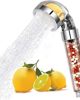 soffione doccia filtrante con vitamina C