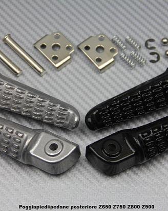 Poggiapiedi/pedane posteriore Z650 Z750 Z800 Z900