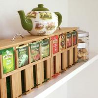 porta thè in bamboo per Hotel