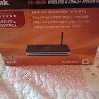 D-Link dls-2640B wireless g adsl+modem router 