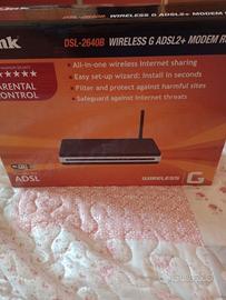 D-Link dls-2640B wireless g adsl+modem router 