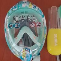 n. 1 maschera snorkeling Decathlon bambino