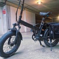 fat bike, bici elettrica pieghevole