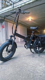 fat bike, bici elettrica pieghevole