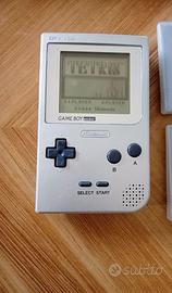 Nintendo Game Boy Pocket Silver (MGB-001) +Tetris