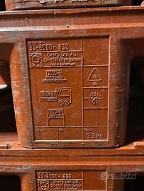 Bancali in Plastica dorati da 80x 60