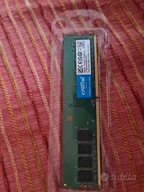 RAM. CRUCIAL.  DDR4.  4GB