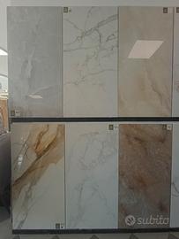 piastrelle gres porcellanato effetto marmo lucido 