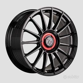 Set cerchi in lega 18 SEVENTY9 SCF-2 Glossy black