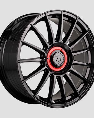 Set cerchi in lega 18 SEVENTY9 SCF-2 Glossy black