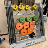 Kit pump reebok: pesi, bilancieri, rack