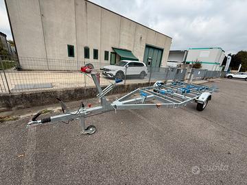 Carrello immatricolato 12/2025 - portata 1500kg