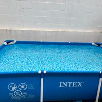 Piscina + filtro+ aspirapolvere