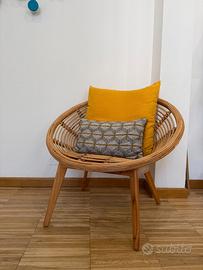 Poltrona rattan Nusa Maison du Monde