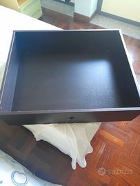2 cassettoni contenitori con rotelline sotto letto