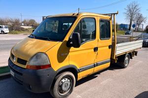 Renault master doppia gabina 7 posti Cassonato