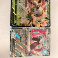 Carte Pokemon Chesnaught V e Flamigo ex