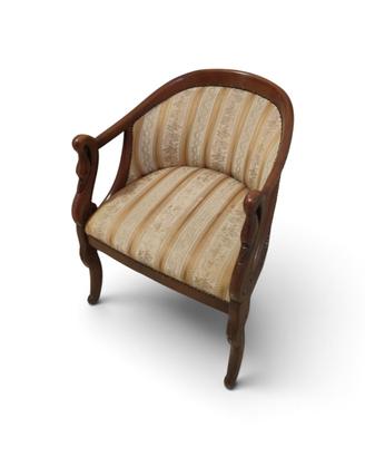 Poltrona antica stile bergére