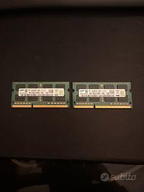 Scheda RAM per PC 4GBx2
