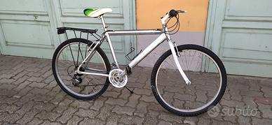 Mountain bike con portapacchi