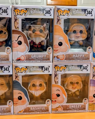 Funko POP! Biancaneve+7 Nani (#339-#346) - VAULTED