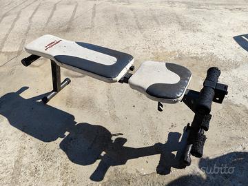 panca per esercizio fisico