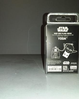 Chiavetta USB Star Wars Yoda 16 GB nuova