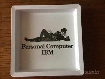 IBM Posacenere pubblicità Chaplin Charlot raro