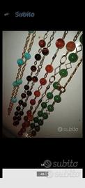 collane in stile vintage composte da catenelle