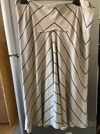 Gonna in lino a righe SONIA RYKIEL