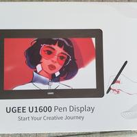 UGEE 1600 Pen Display 15,4" — Tavoletta Grafica