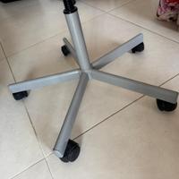 Sedia bianca da scrivania