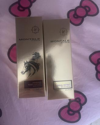 Profumo montale sensual e arabian rose letaher