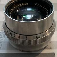 Obiettivo Carl Zeiss Jena Tessar cm. 13,5 f.4,5
