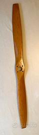 Elica aeronautica vintage in legno  cm 90