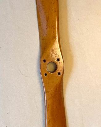 Elica aeronautica vintage in legno  cm 90