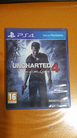 Gioco Ps4 uncharted 4