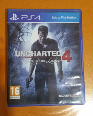 Gioco Ps4 uncharted 4