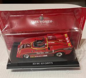 Modellino Alfa Romeo 33 SC12 (1977) 1:43