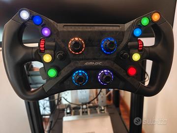 Simagic alpha mini + volante GT Neo e GT1 D