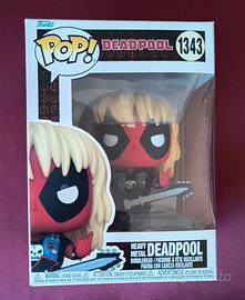 Pop! Deadpool Heavy Metal Band Bobblehead #1343