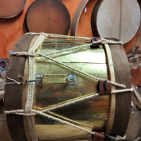 Tamburo imperiale in ottone