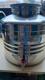 Fusto contenitore 30L in acciaio inox 18/10