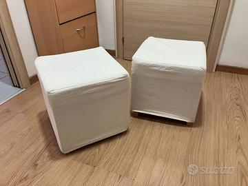 Sgabelli/poggiapiedi